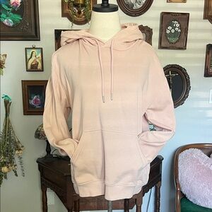 H&M Light Pink Hoodie Sweater